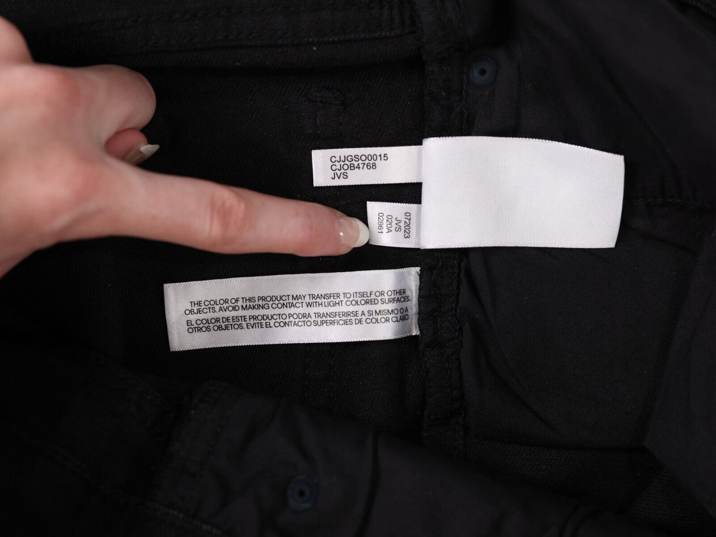 Calvin Klein Jeans Womens Black Denim Size 6