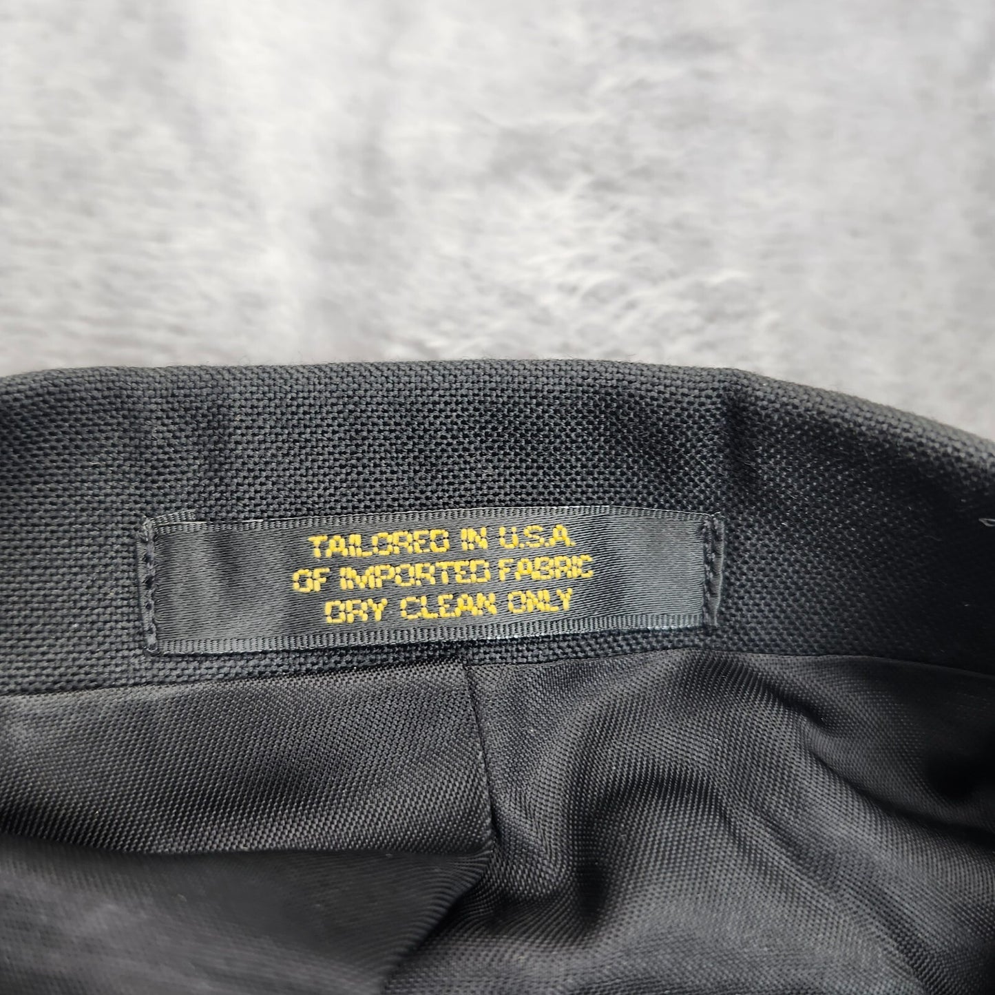 NWT Hardwick Clothes Men's Suit Jacket Black 58 Reg Peak Lapel Double Breasted