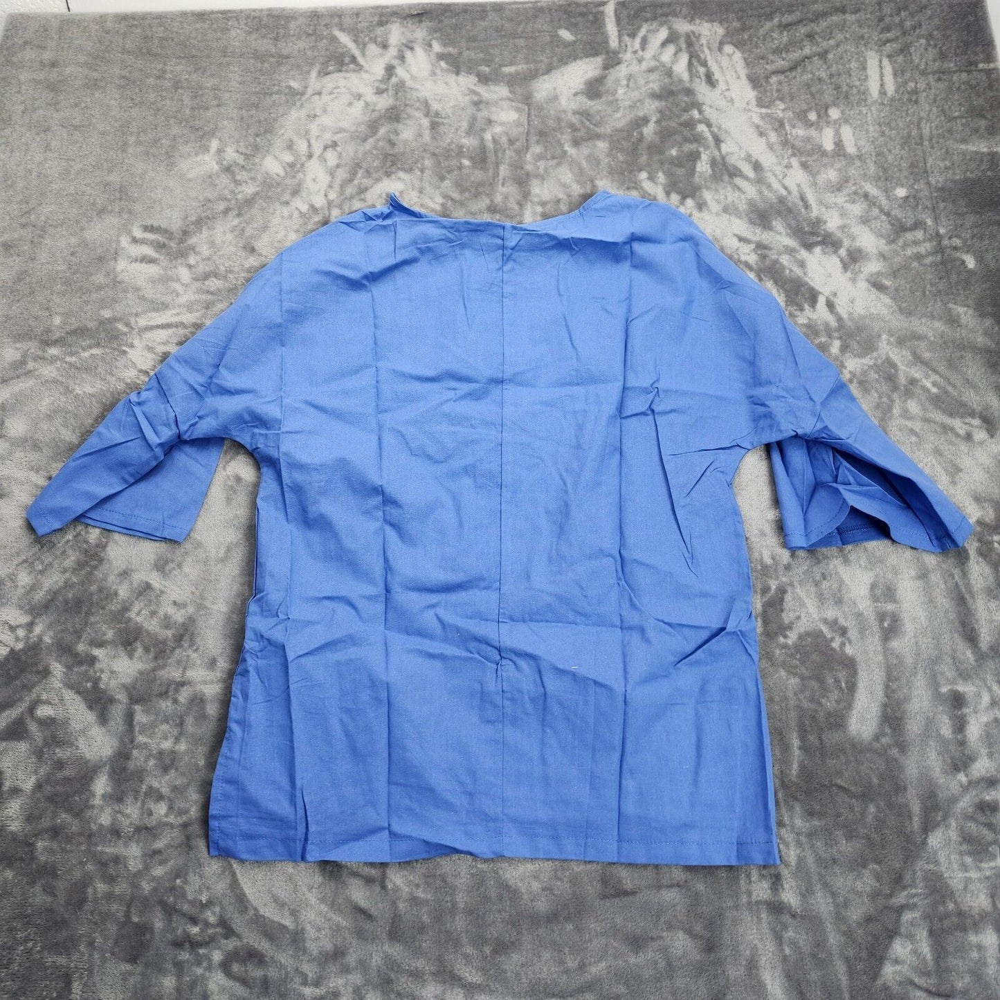 Womens Linen Style Blouse 3/4 Bell Sleeve Size XXL
