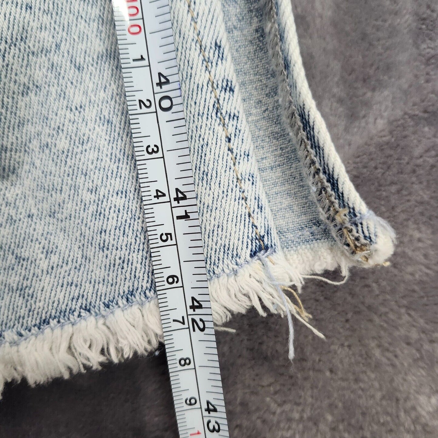 NWT Flamingals Women's Bootcut Ripped Light Blue Jeans Size Medium