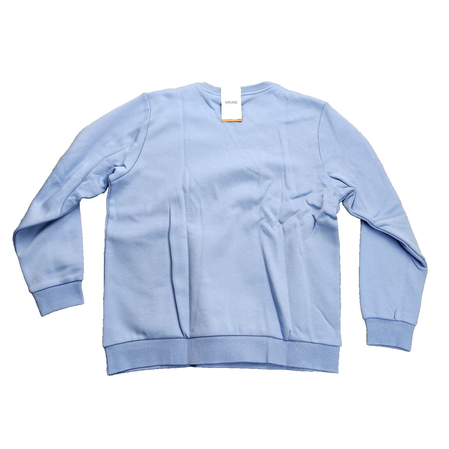 2pack TACVASEN Women's White & Blue Fleece Crewneck Pullover Sweatshirt Large