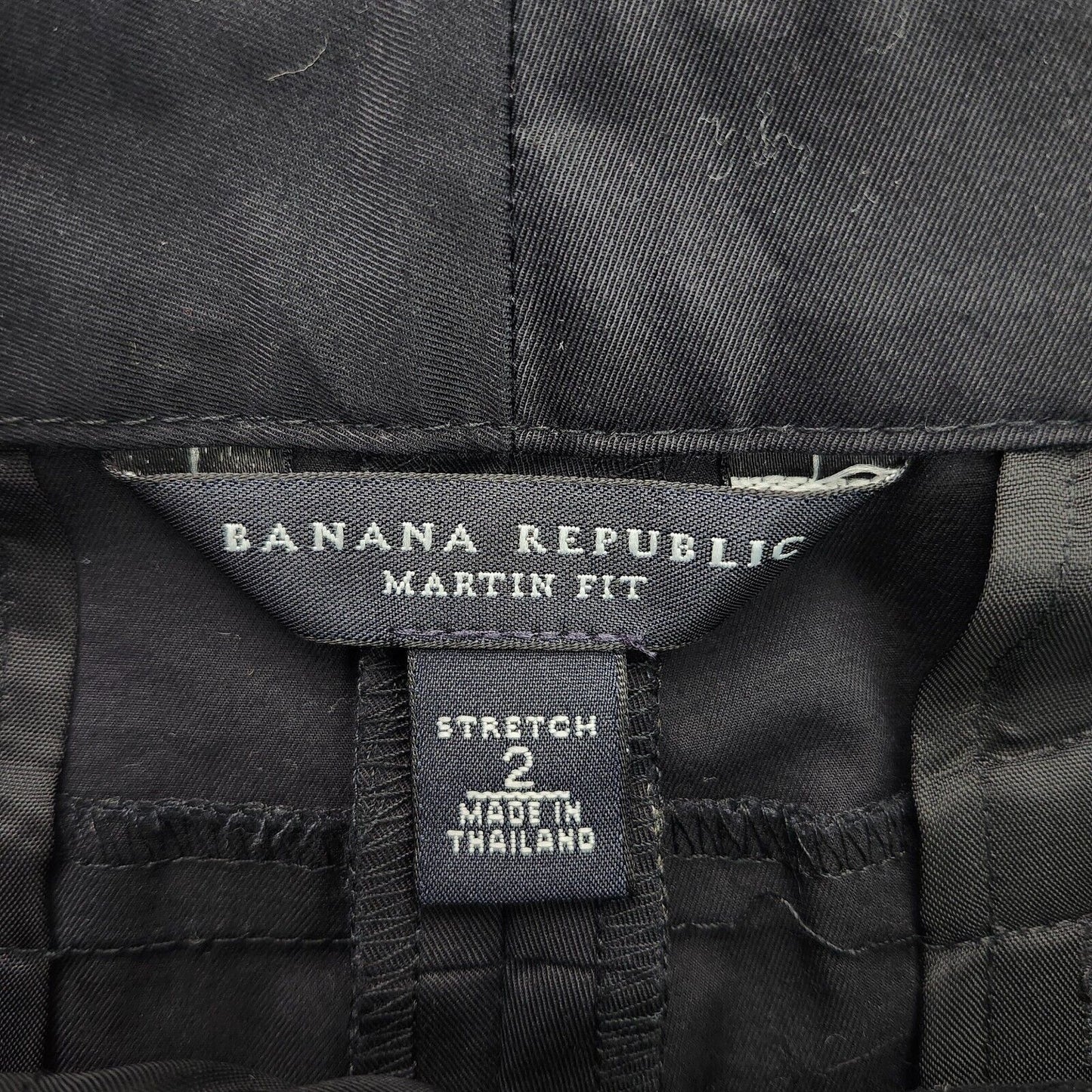 banana republic womens martin fit shorts stretch long shorts size 2