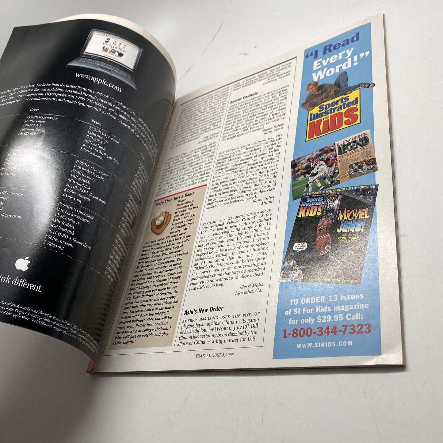 1998 August 3, Time Magazine, E. Coli The Killer Germ (CP45)