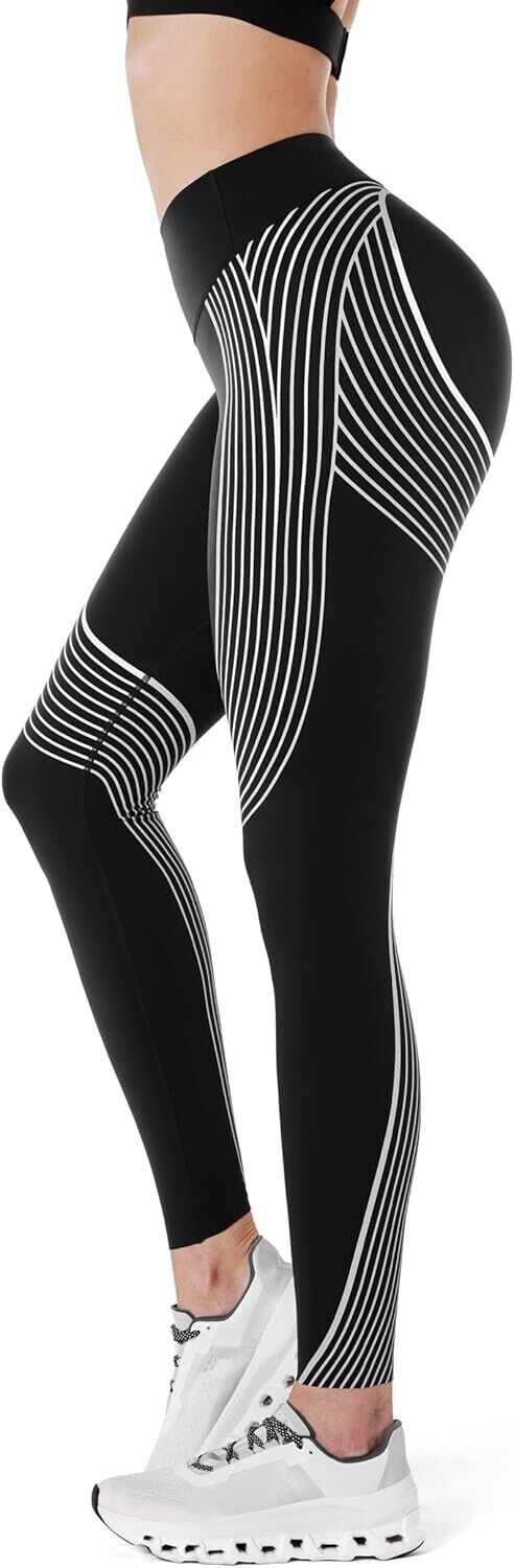Fanka Body Sculpt Lift n Curve SpeedLine Leggings Radiant Black Medium