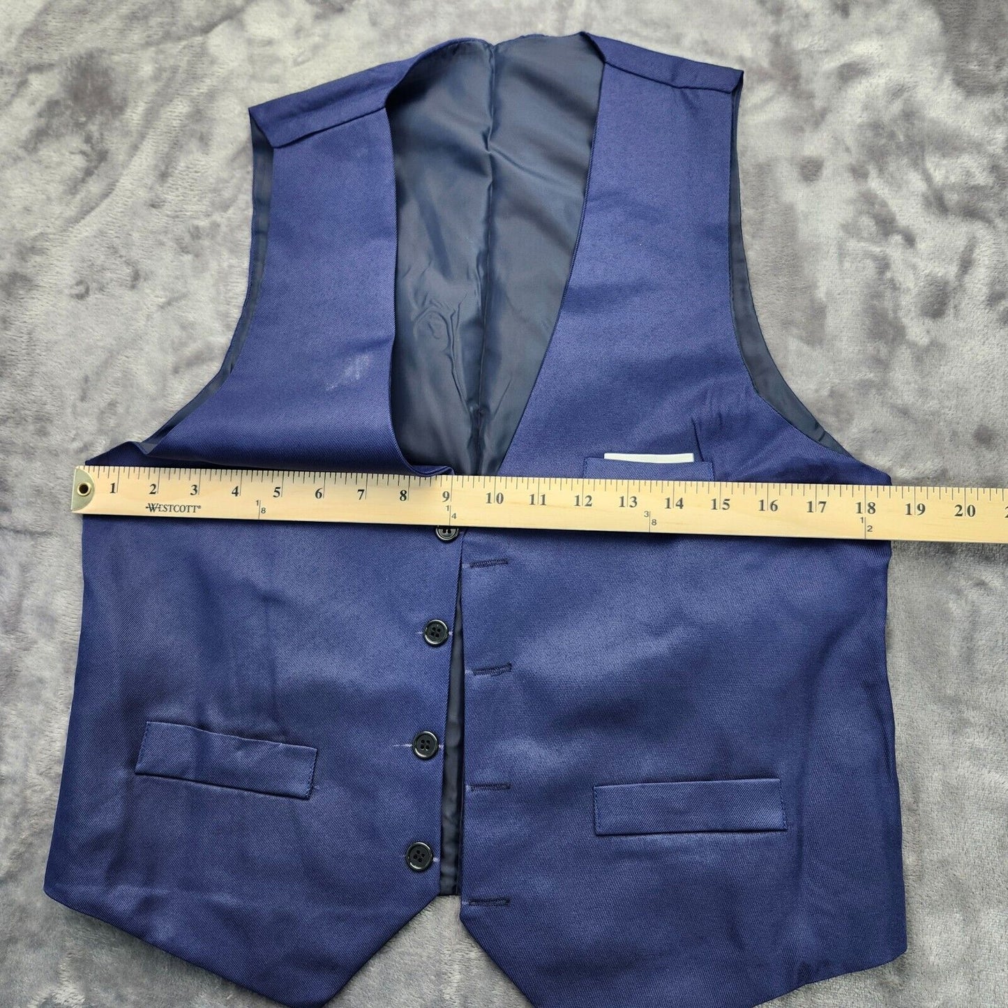 3 Piece Slim Fit Suit Set Men's Fashion Suit Set with Jacket, Vest, & Pants L
