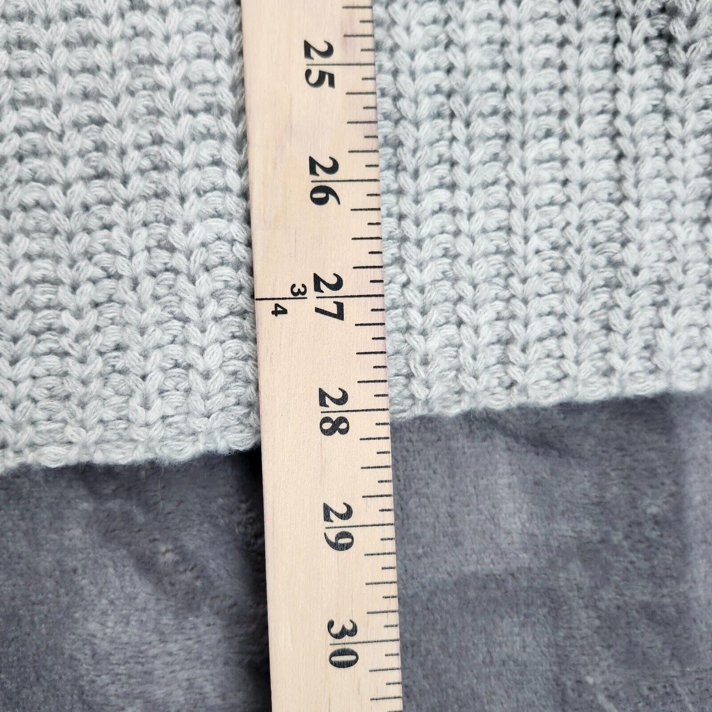 CUPSHE Womens Grey Off-Shoulder Long Sleeve Oversized Sweater XL