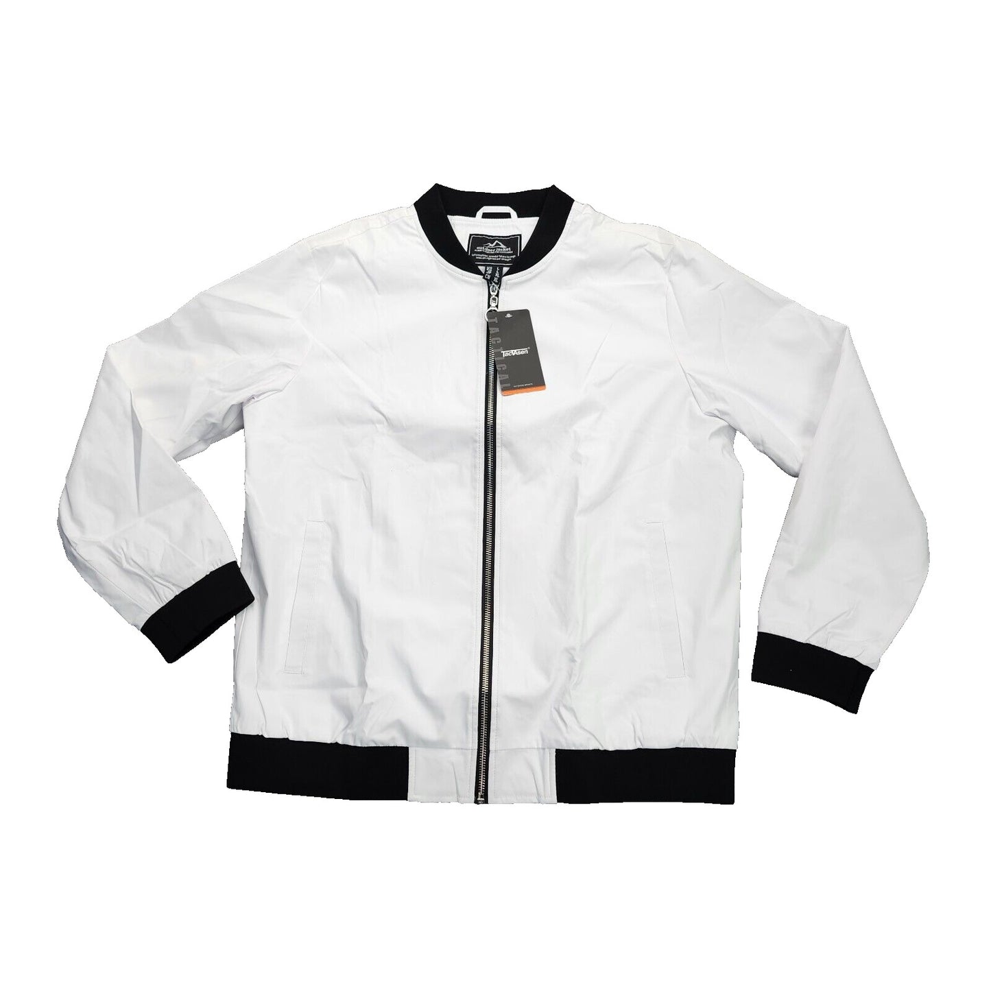 TACVASEN Outdoor Jacket Womens Lightweight Windbreaker Waterproof Rain Jacket LG