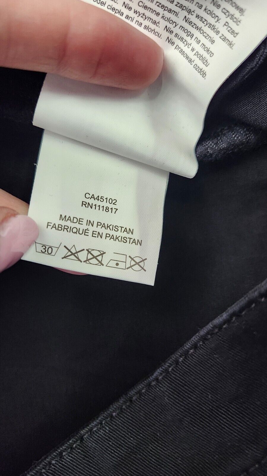 NWT Bench Urban Wear Womens pants Size 28 Black