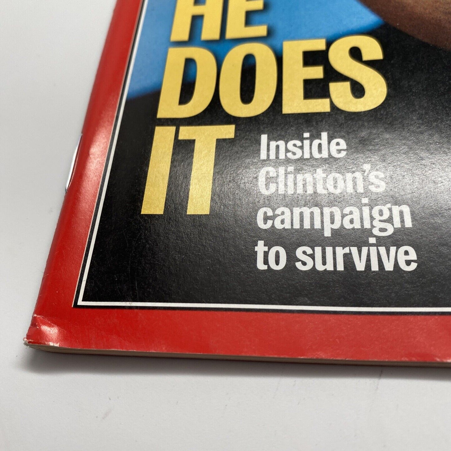 1999 February 1 Time Magazine Clinton’s Campaign to Survive (CP286)