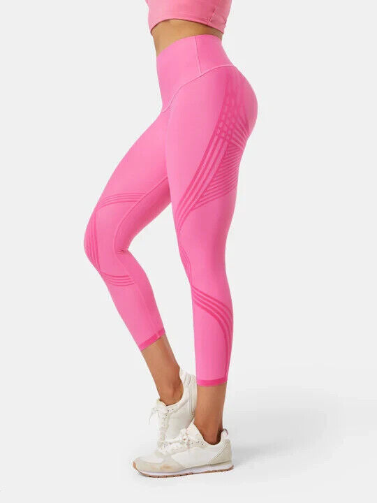 Fanka Lift and Curve 7/8 Leggings (Reversible Wear) Sugar Pink Small