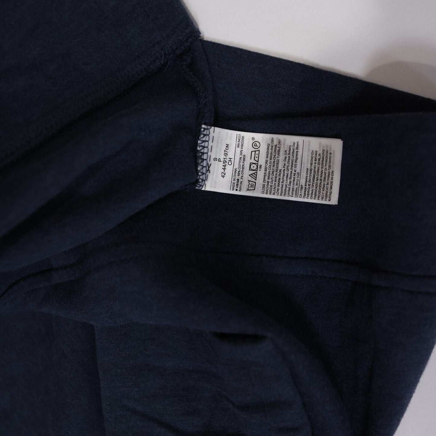 Banana Republic Mens 1/4 Zip Sweater Blue Size M