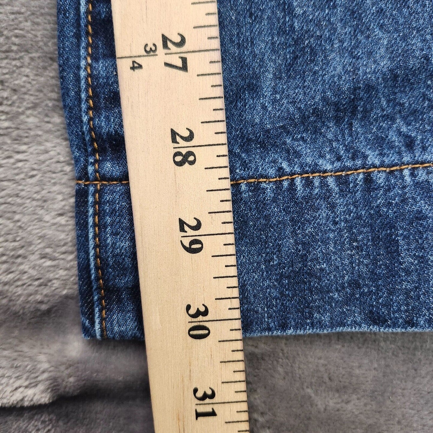 NWT Flamingals Women's Straight Wide Leg Faded Blue Jeans Size Large