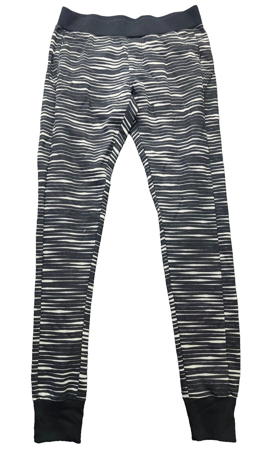 NWT Bench Urban Wear Womens Yoga pants Size Small Black Stripes