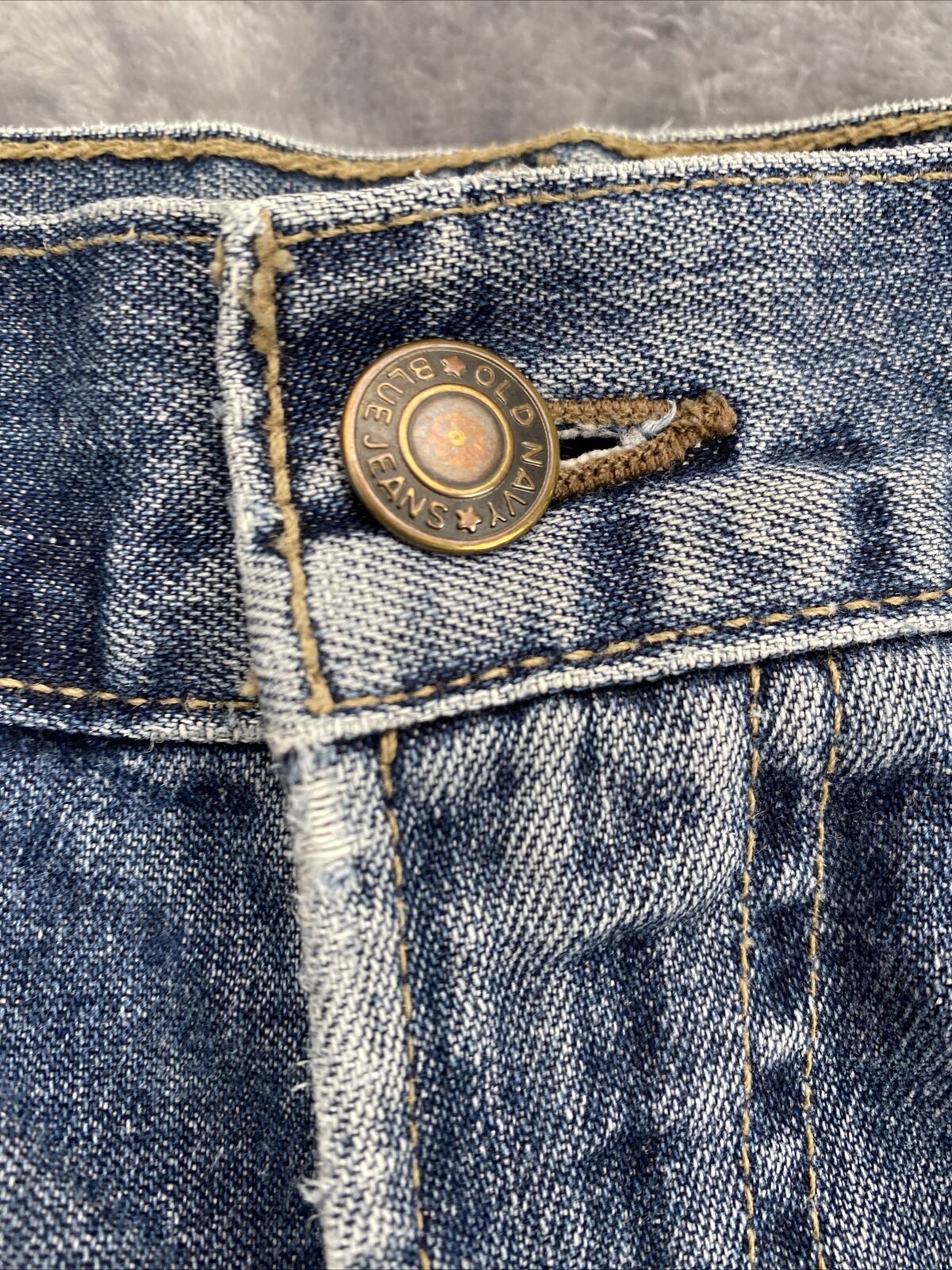 Old Navy Mens Y2K Famous Bootcut Jeans Size 30 x 30 100% Cotton