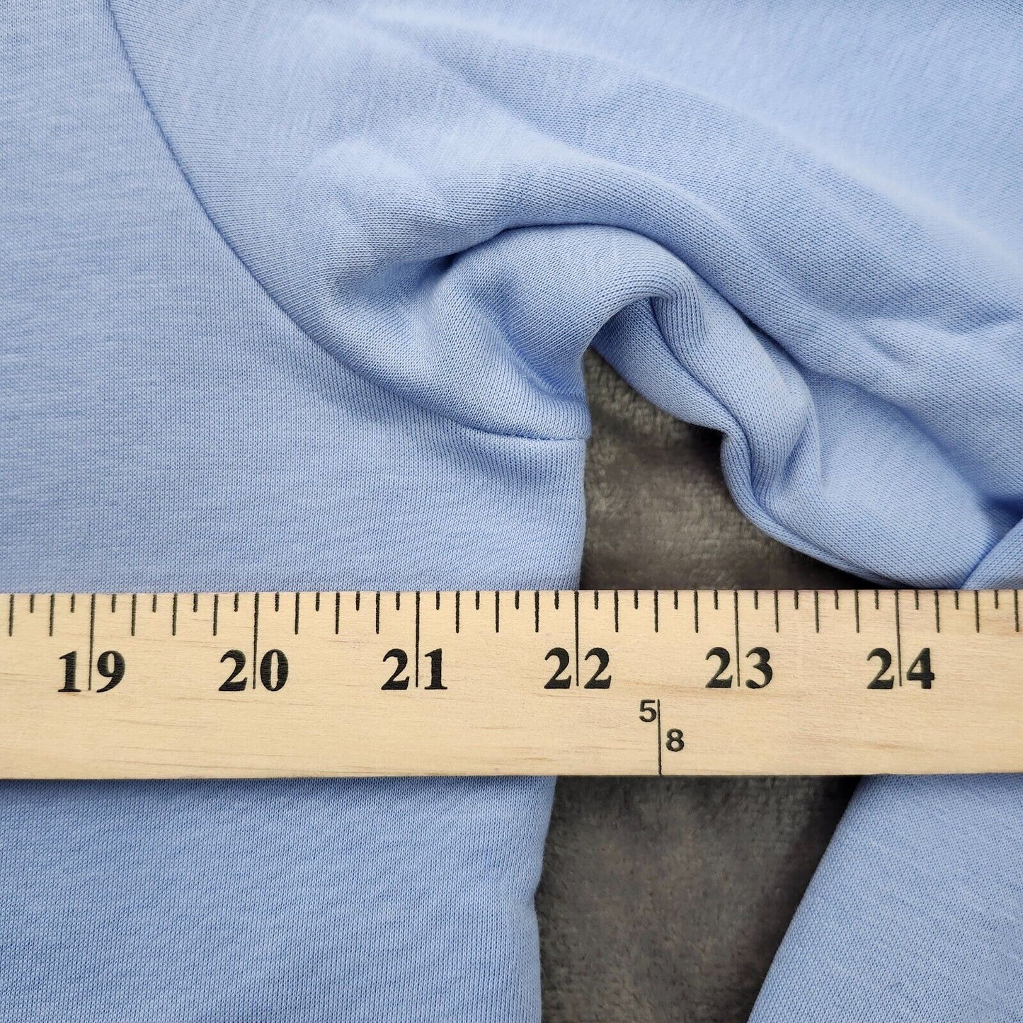 2pack TACVASEN Women's White & Blue Fleece Crewneck Pullover Sweatshirt Large