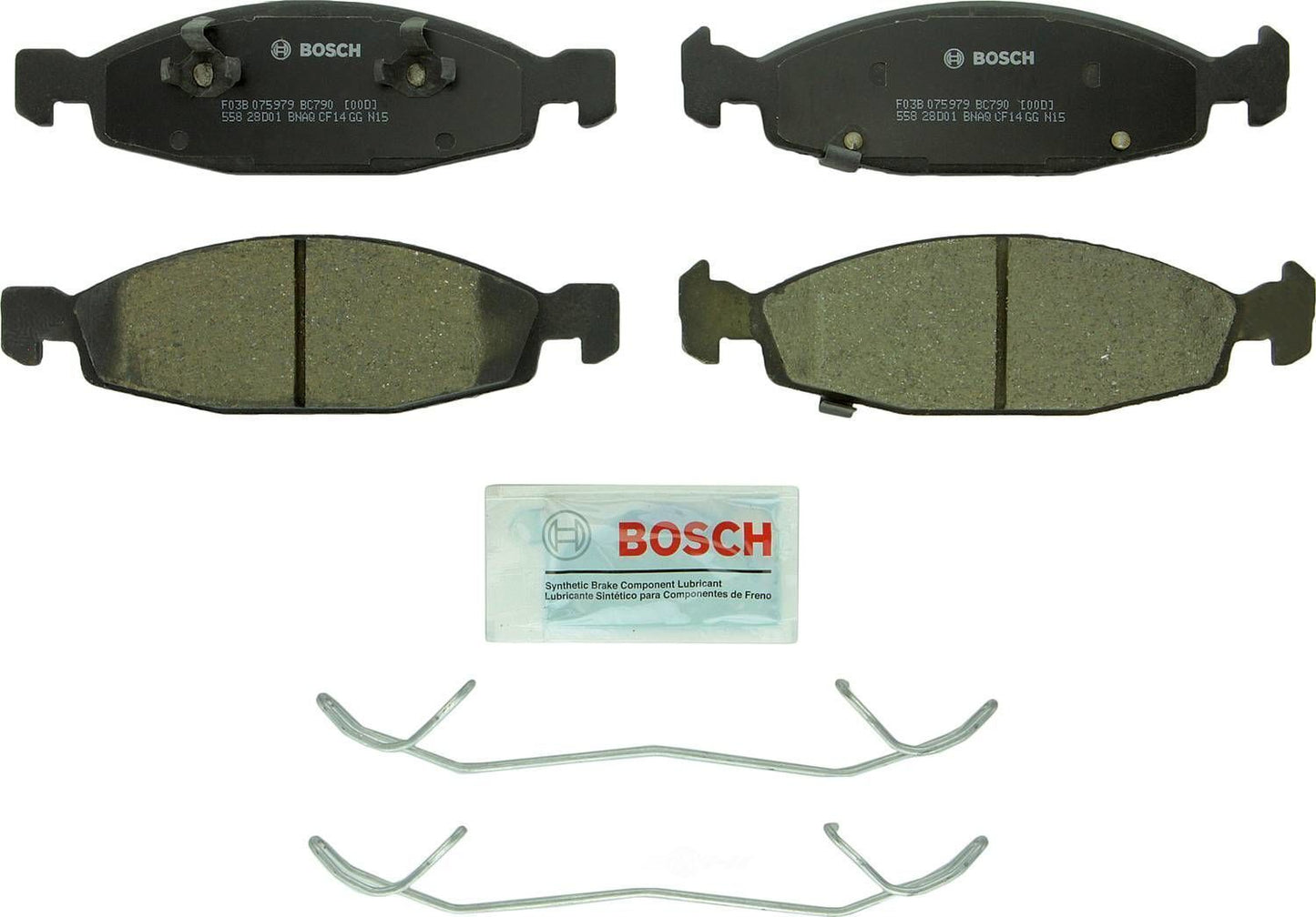 Disc Brake Pad Set-4WD Bosch BC790 fits 1999 Jeep Grand Cherokee