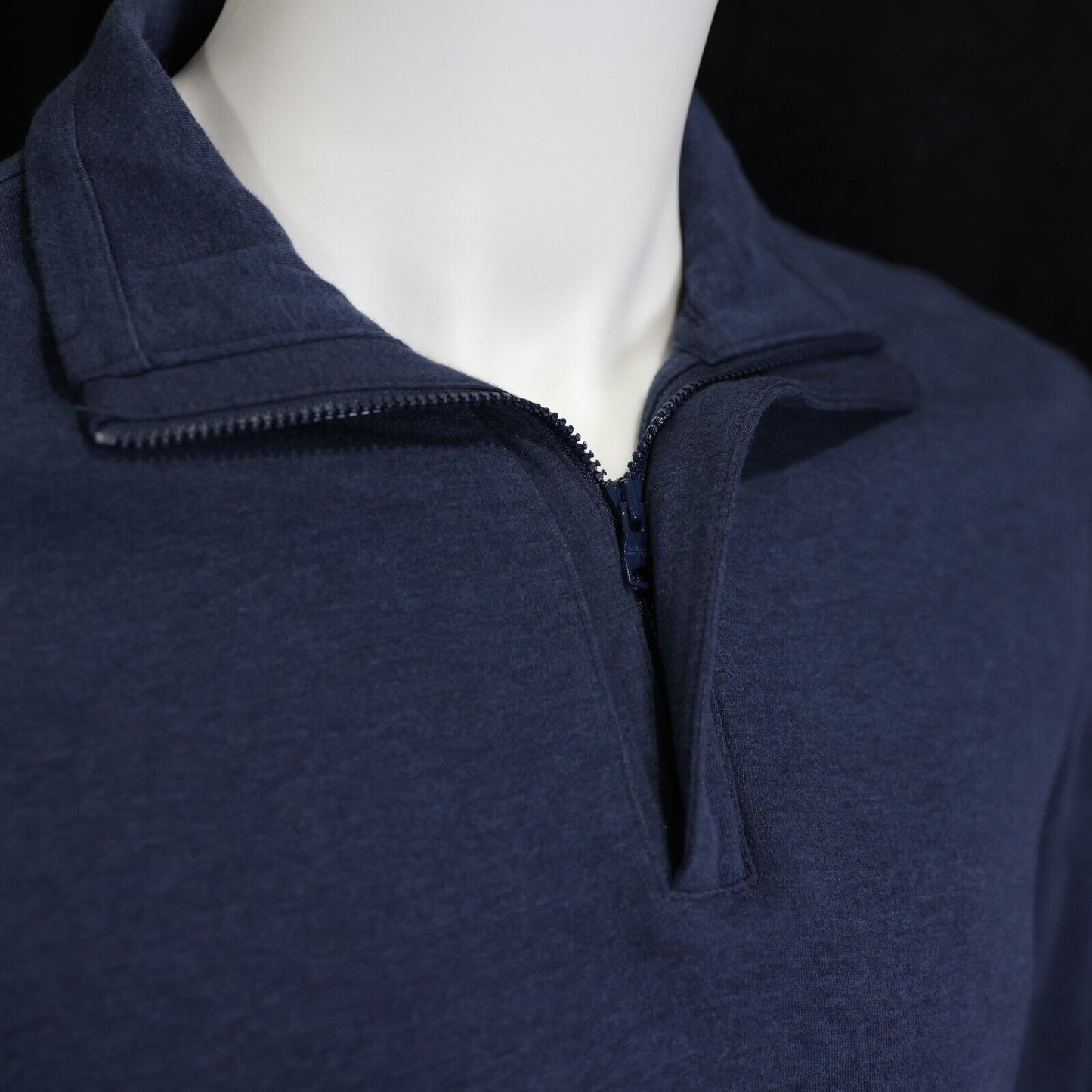 Banana Republic Mens 1/4 Zip Sweater Blue Size M