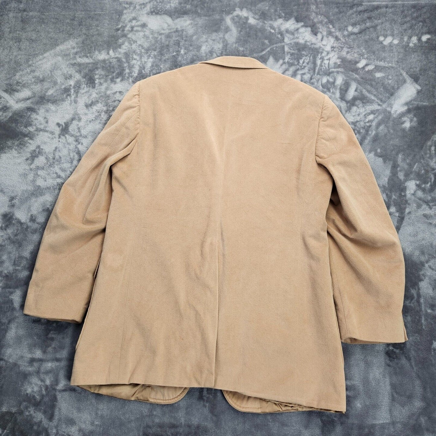 Botany 500 Mens Vintage Classic Single Breasted Suede Blazer Sport Coat 40