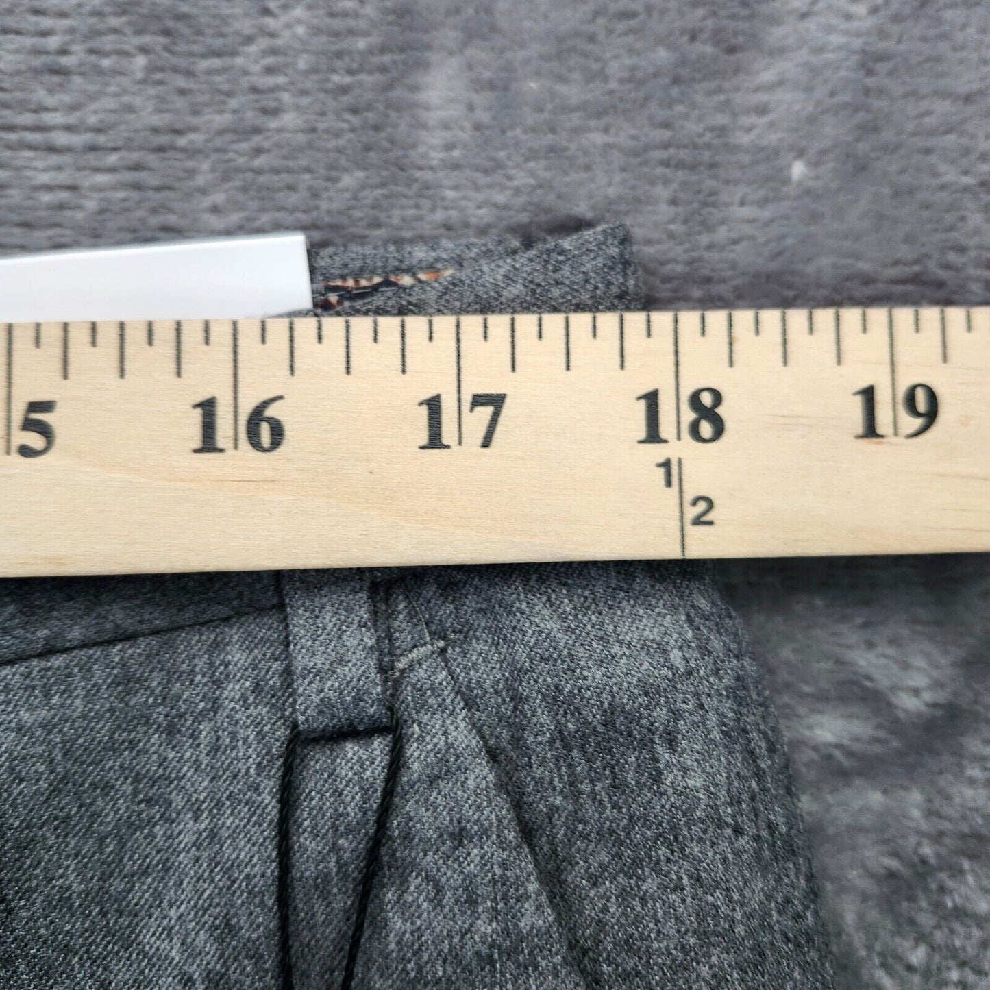 NWT Tayion By Montee Holland Mens Classic-Fit Wool-Blend Dress Pants 36W x 32L
