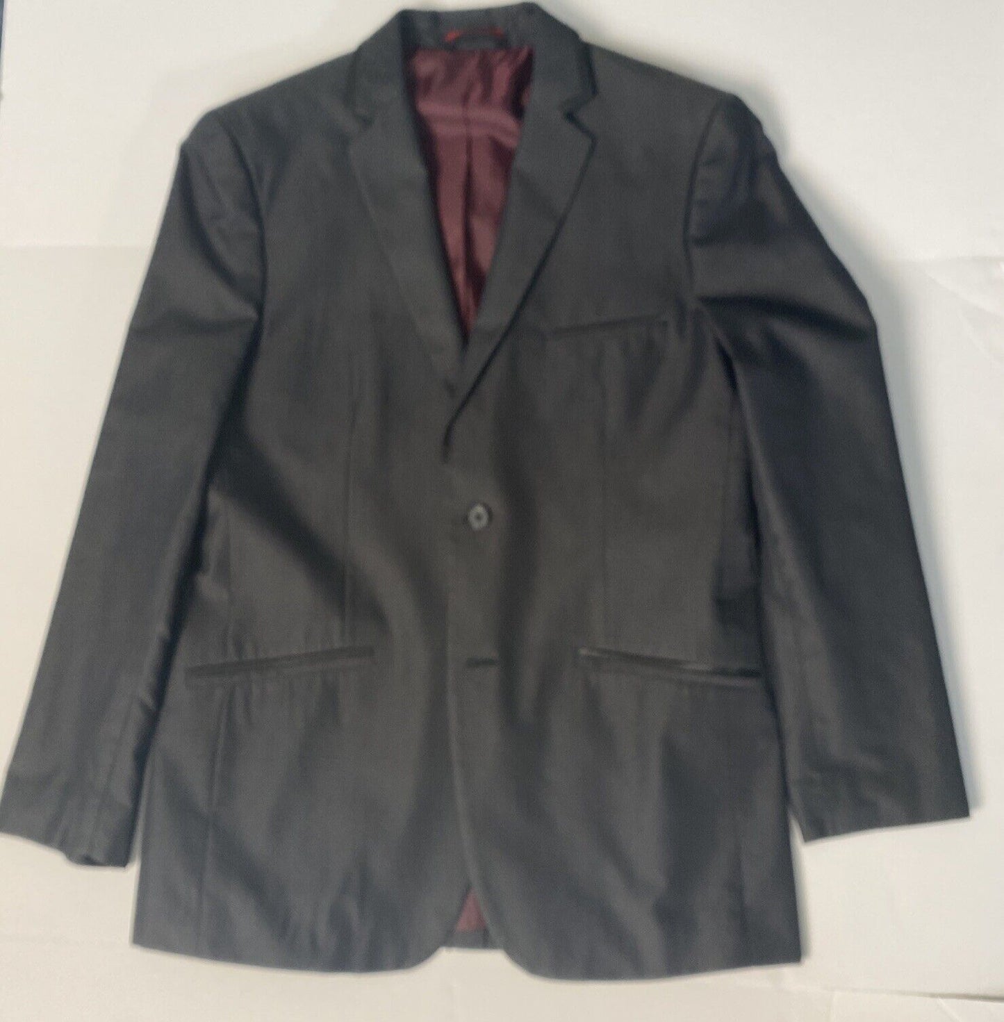 Alfani Mens Black Jacket SLIM FIT TUXEDO Blazer Jacket Coat (M 39-41)