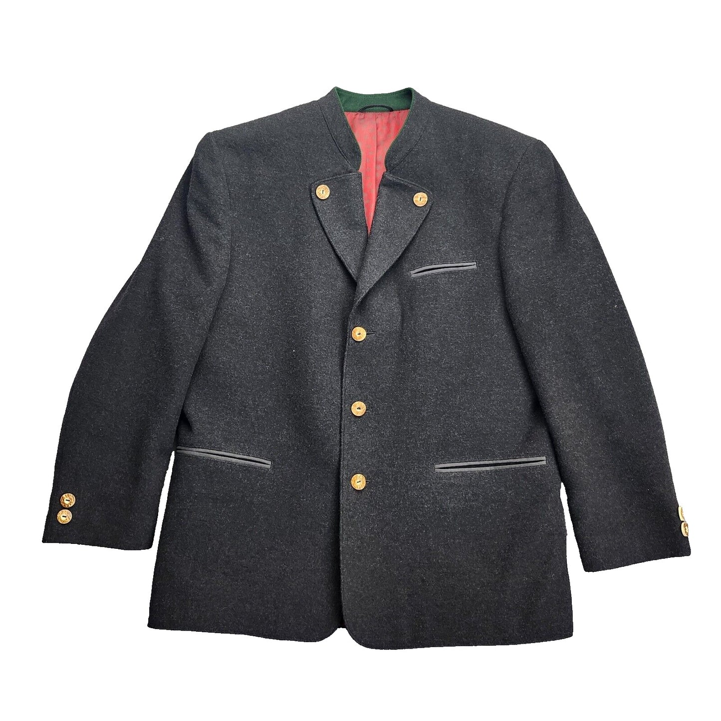 ALPHORN CASHMERE ALPACA WOOL JACKET Coat Size 25 German Hunting Sport