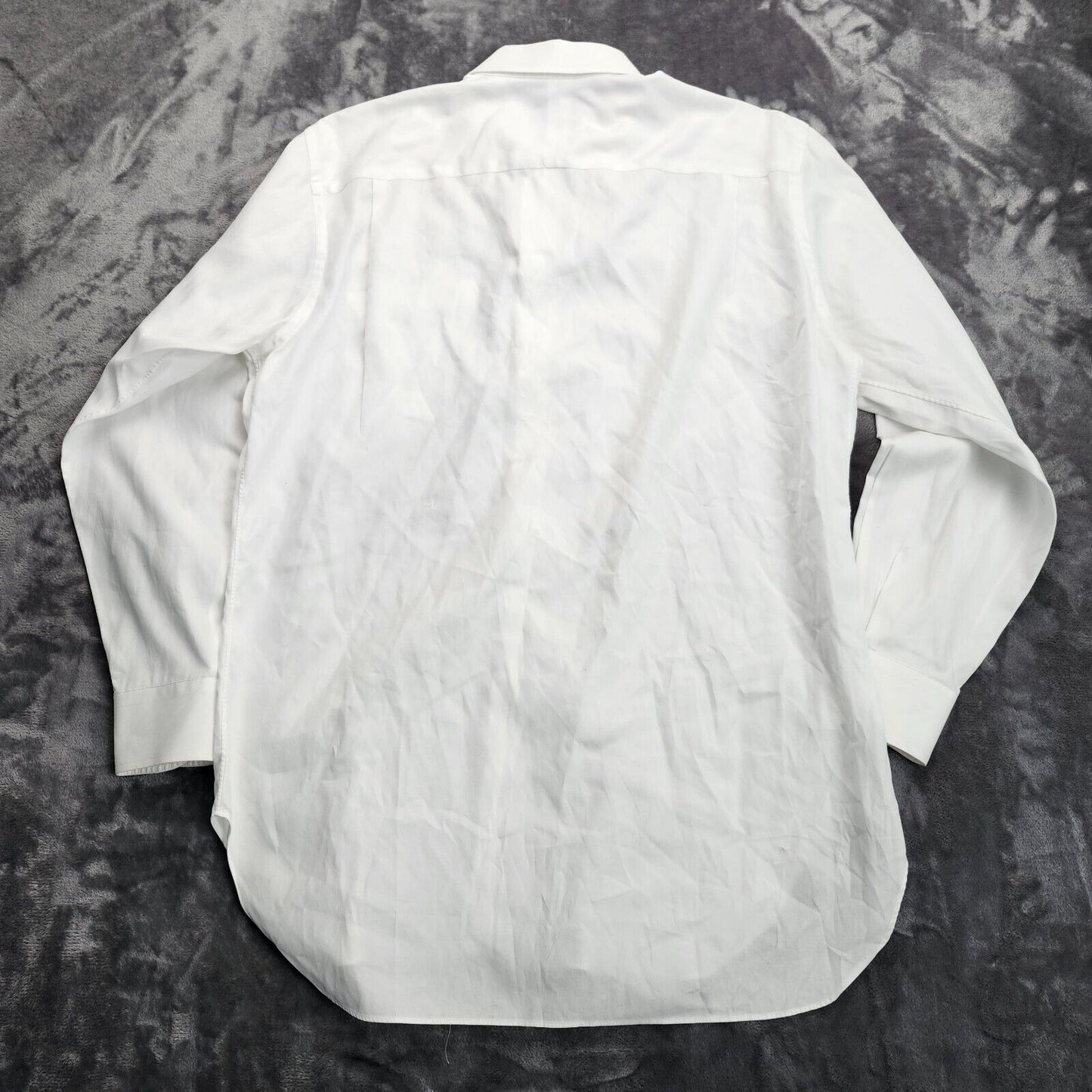 Robert Talbott Mens Dress Shirt Size 15.5/34 White Cotton Button up