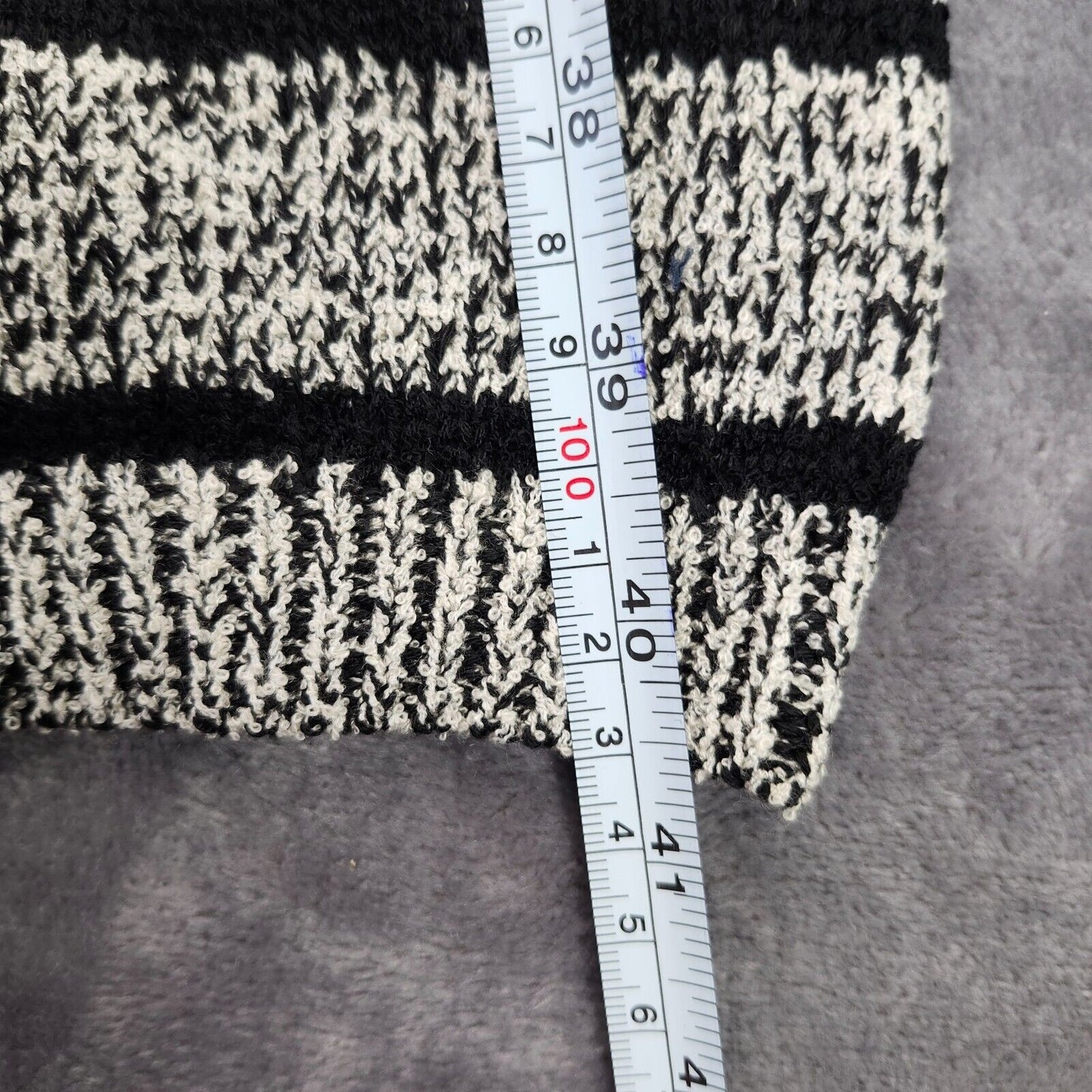 CIDER Women's Elastic High Waist Stripe Print Knitted Lounge Pants Small