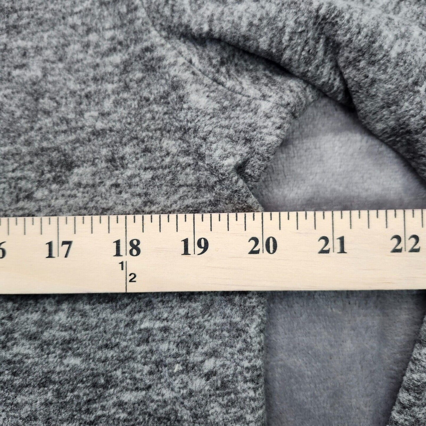 TACVASEN Women's Half Zip up Long Sleeve Sweatshirt Gray Large