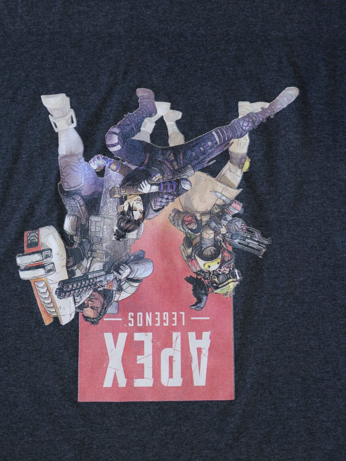 Apex Legends Gildan Heavy Cotton Gray T Shirt MEDIUM