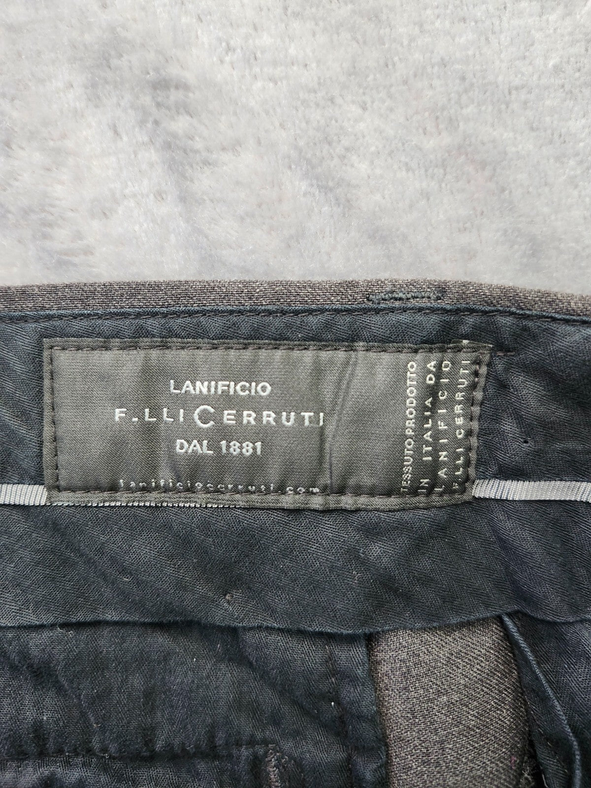 Banana Republic Tailored Slim Fit Lanificio F.lli Cerruti Wool Size 36x30