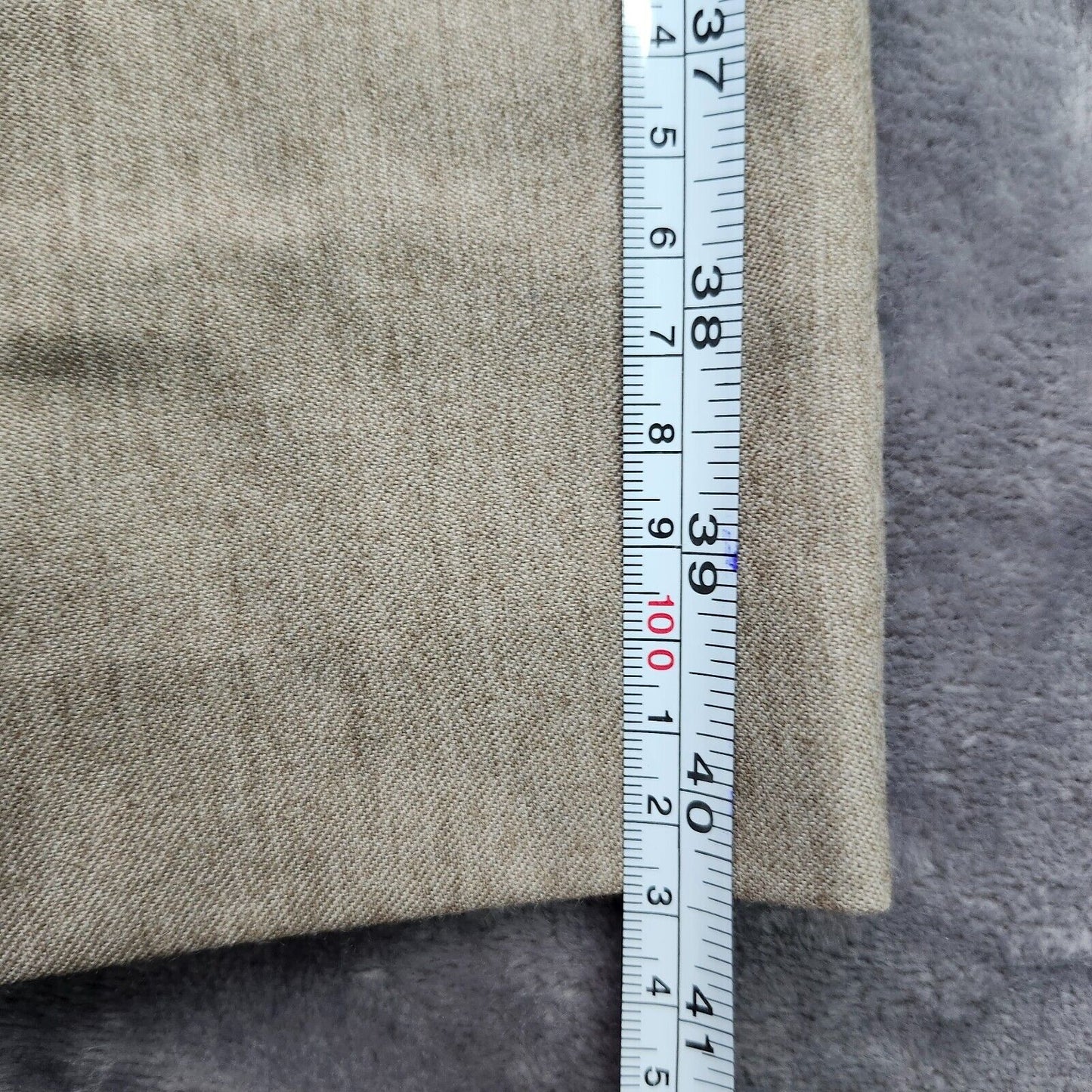 Tayion By Montee Holland Mens Classic-Fit Wool-Blend Dress Pants 42W x 30L