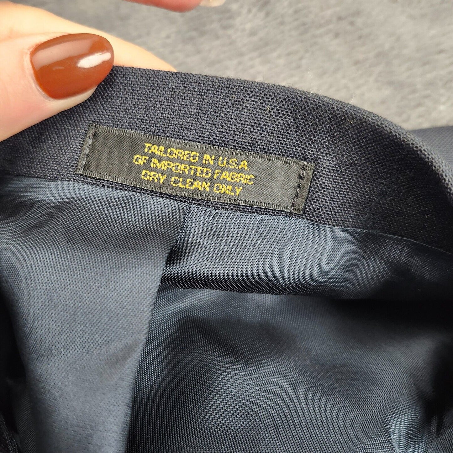 NWT Hardwick Clothes Men's Suit Jacket Black 56 Reg Peak Lapel Double Breasted