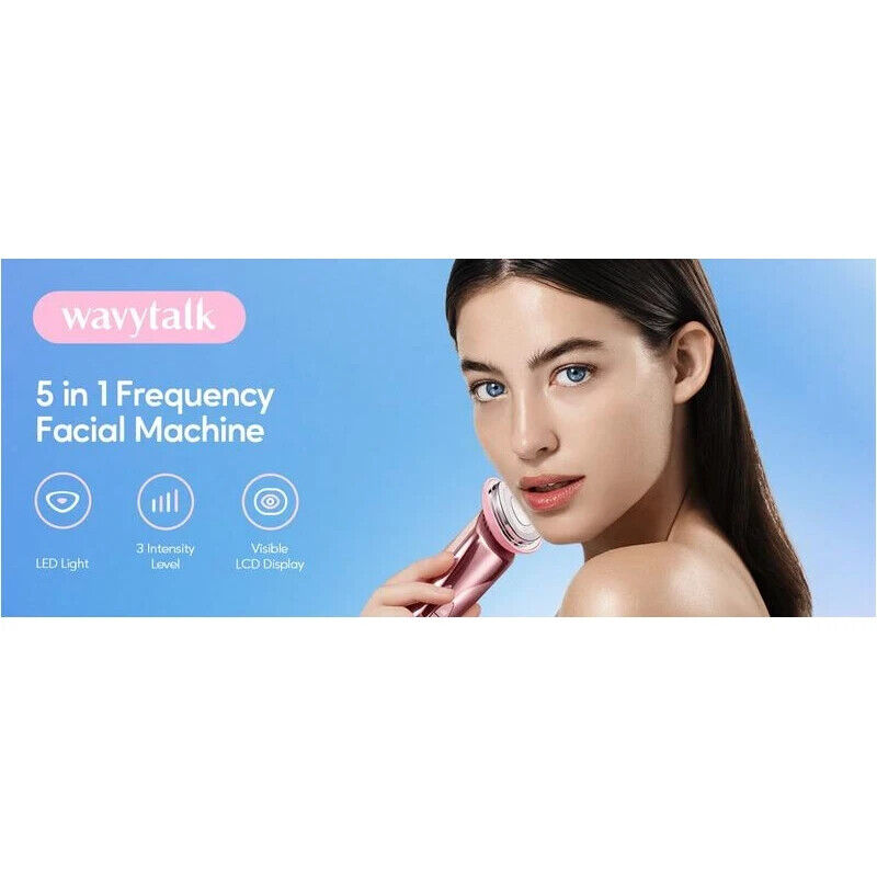 5-in-1 Multifunctional Face Care Device Pink