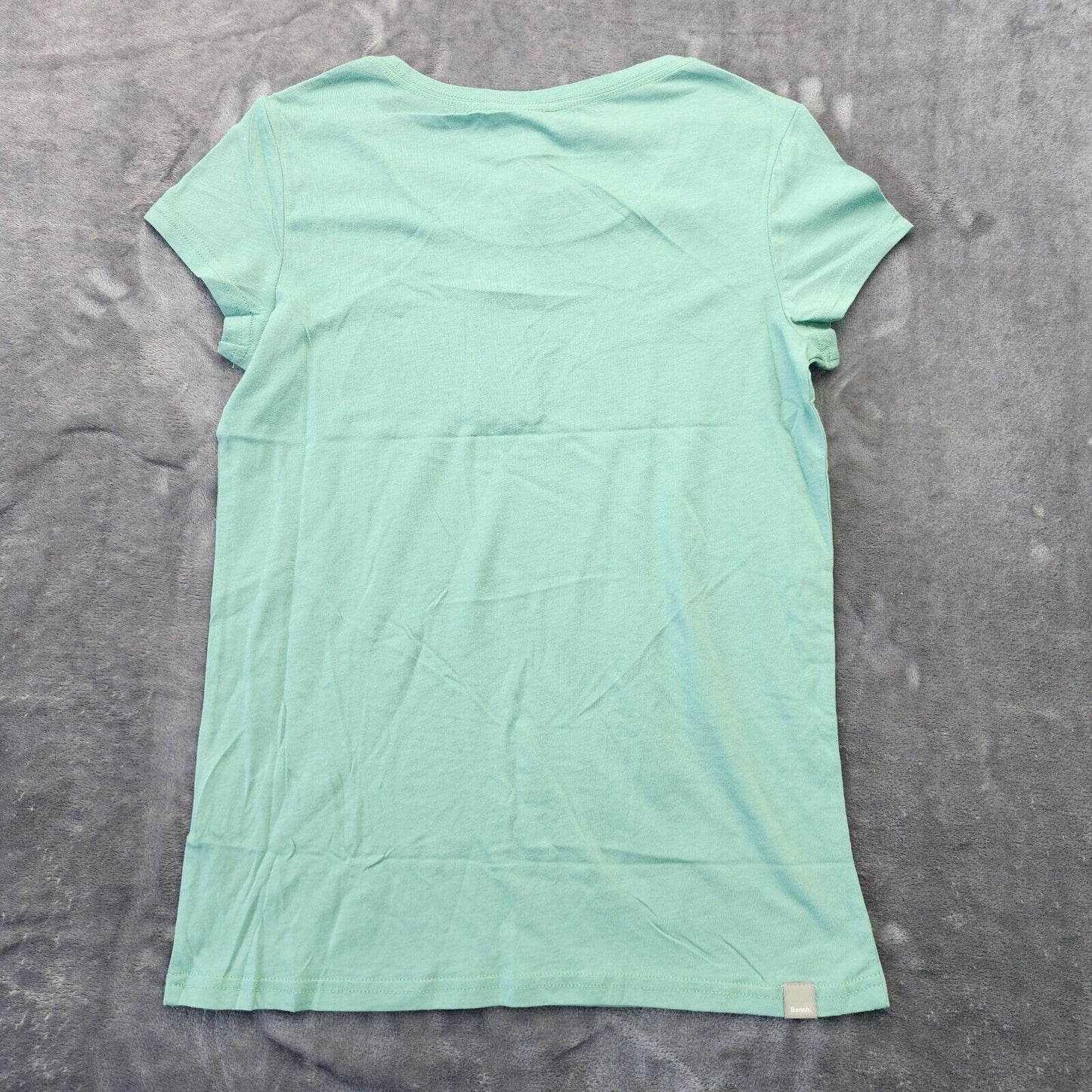 Bench Urban Wear Womens T-Shirt Size Small Blue/Green