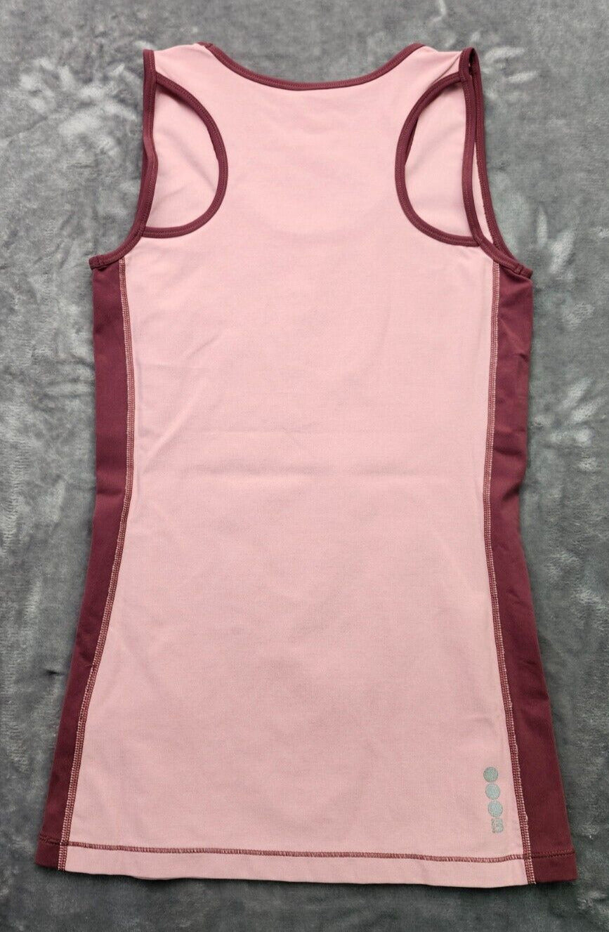 Bench Urban Wear Womens Racerback Tank Top Size Small Pink/Maroon