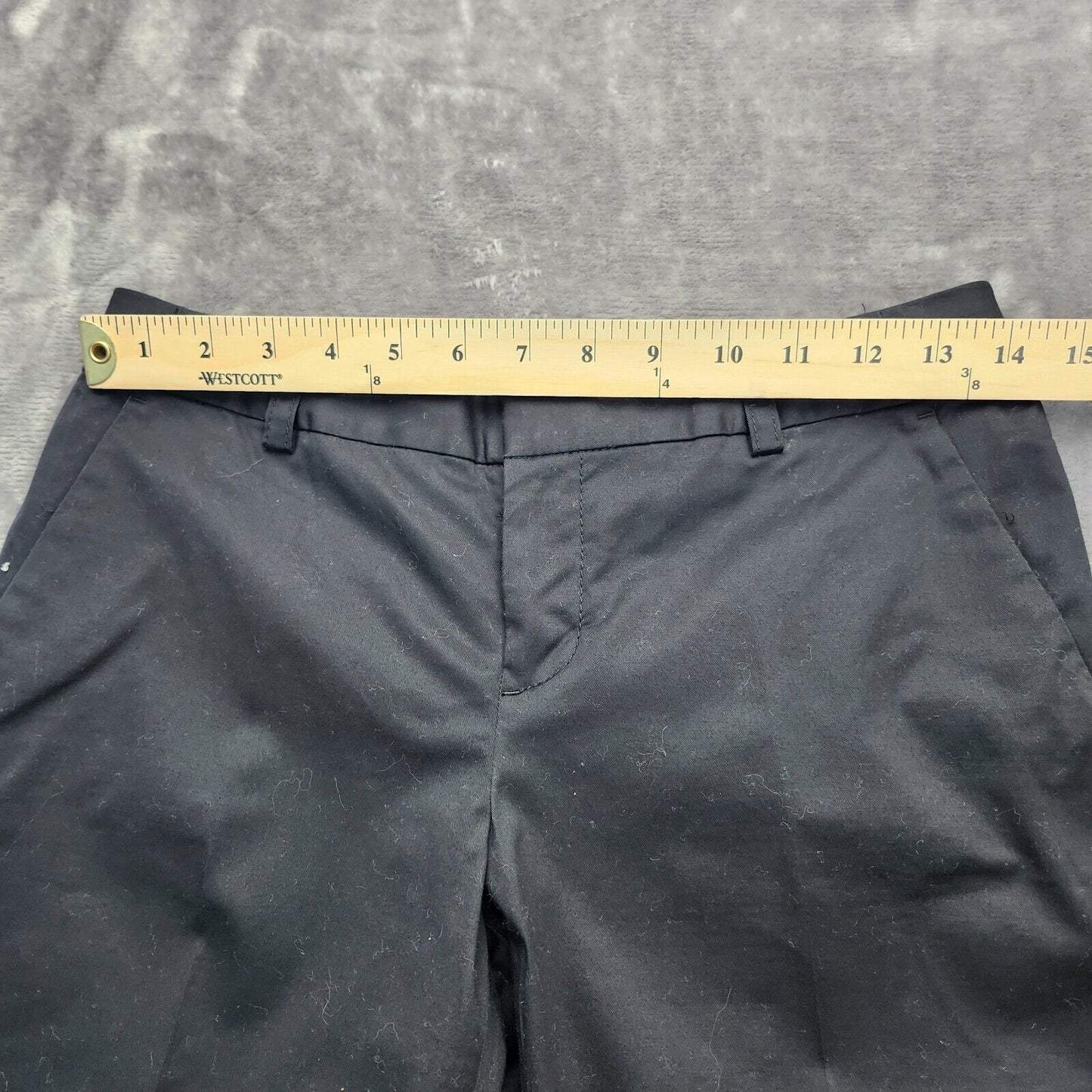 banana republic womens martin fit shorts stretch long shorts size 2