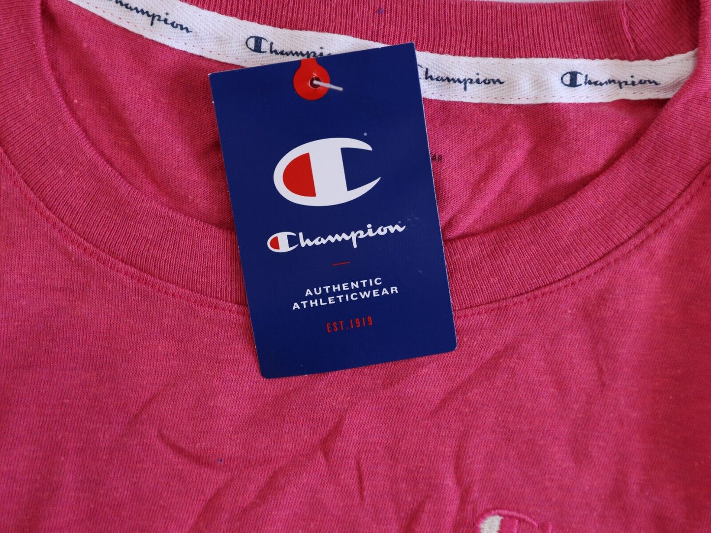 Champion Tank Top Women's Sleeveless T-shirt Pink Peach Size XL