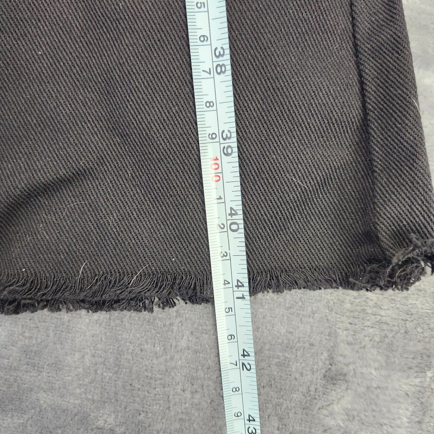 Womens Black Jeans Solid Flare Pants Size Medium