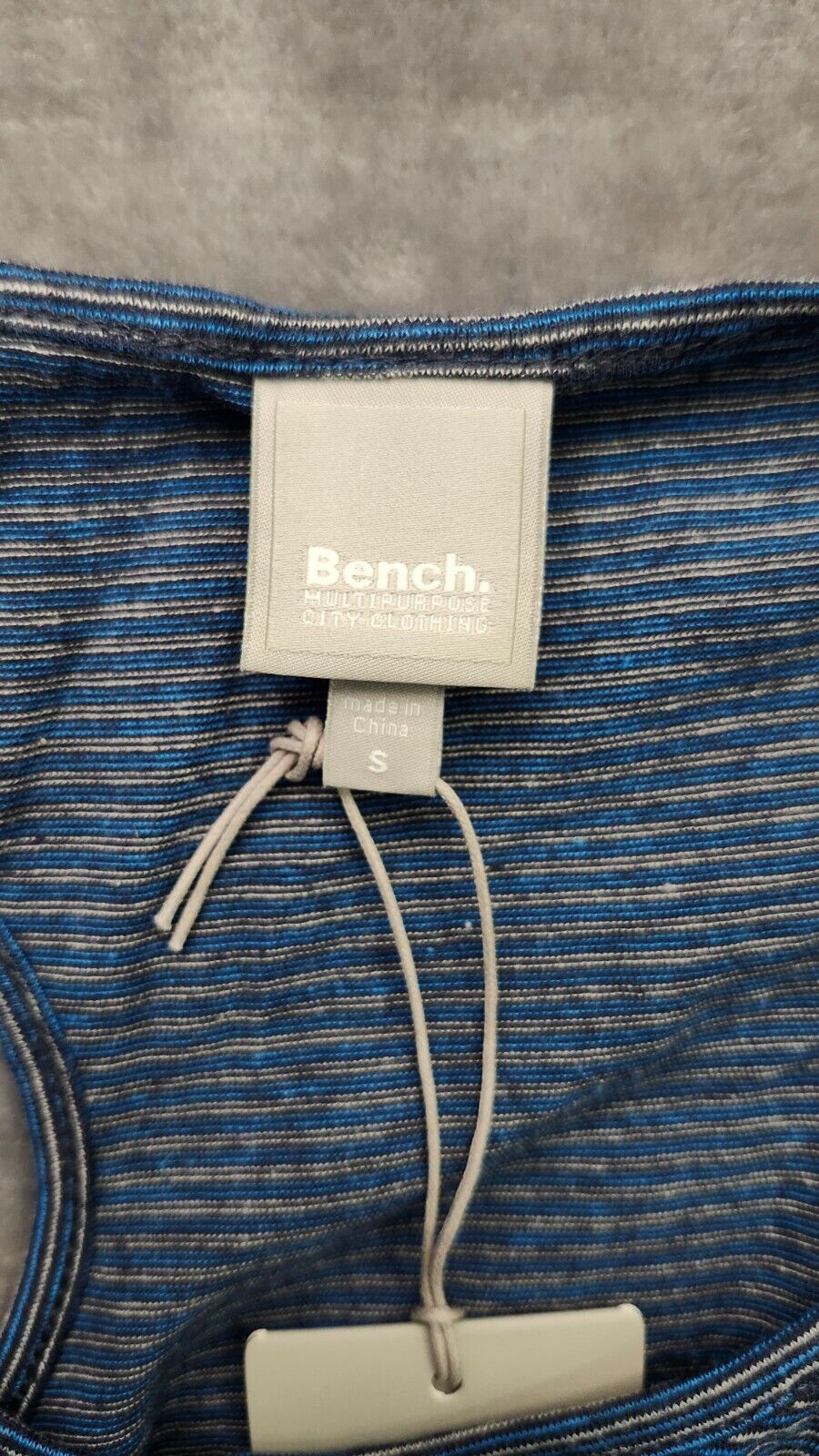 Bench Urban Wear Womens Racerback Tank Top Size Small Blue