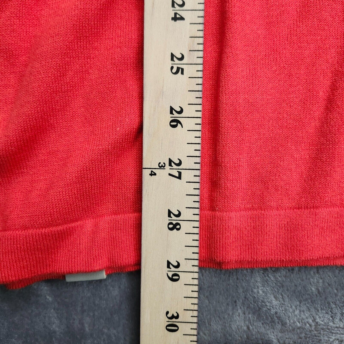 Bench Urban Wear Womens Mock neck Long Sleeve Red Shirt sz SM