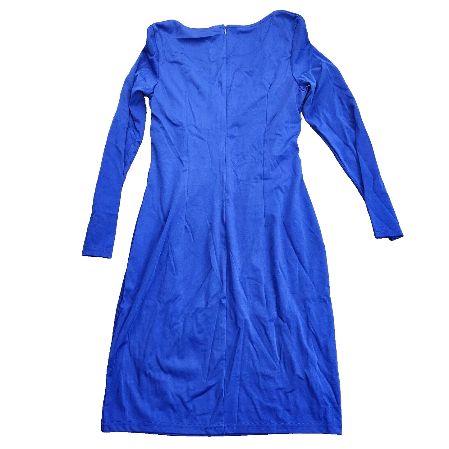 Angvns long sleeve Blue bodycon dress size Large