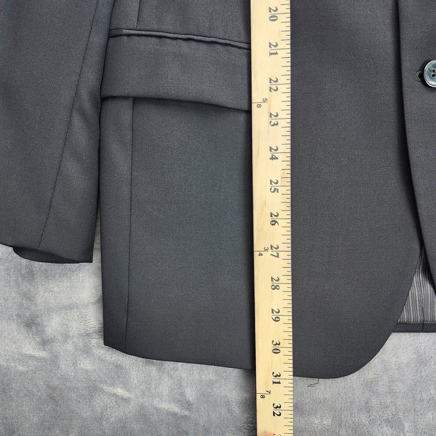 Calvin Klien Slim Fit Mens 100% Wool Suit Coat and Suit Pants size 40R