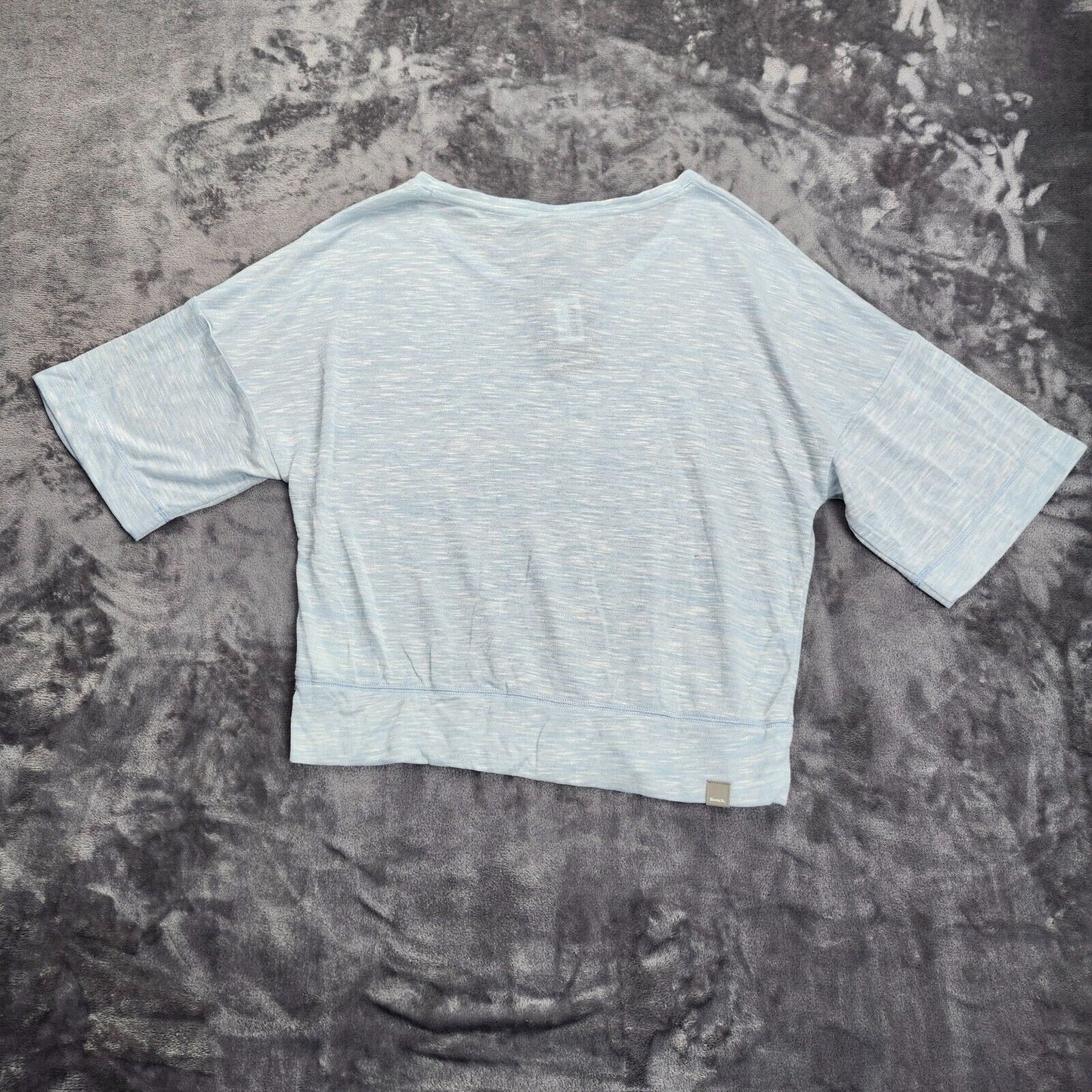 NWT Bench Urban Wear Womens 3-4 Sleeve Top Size Small Light Blue