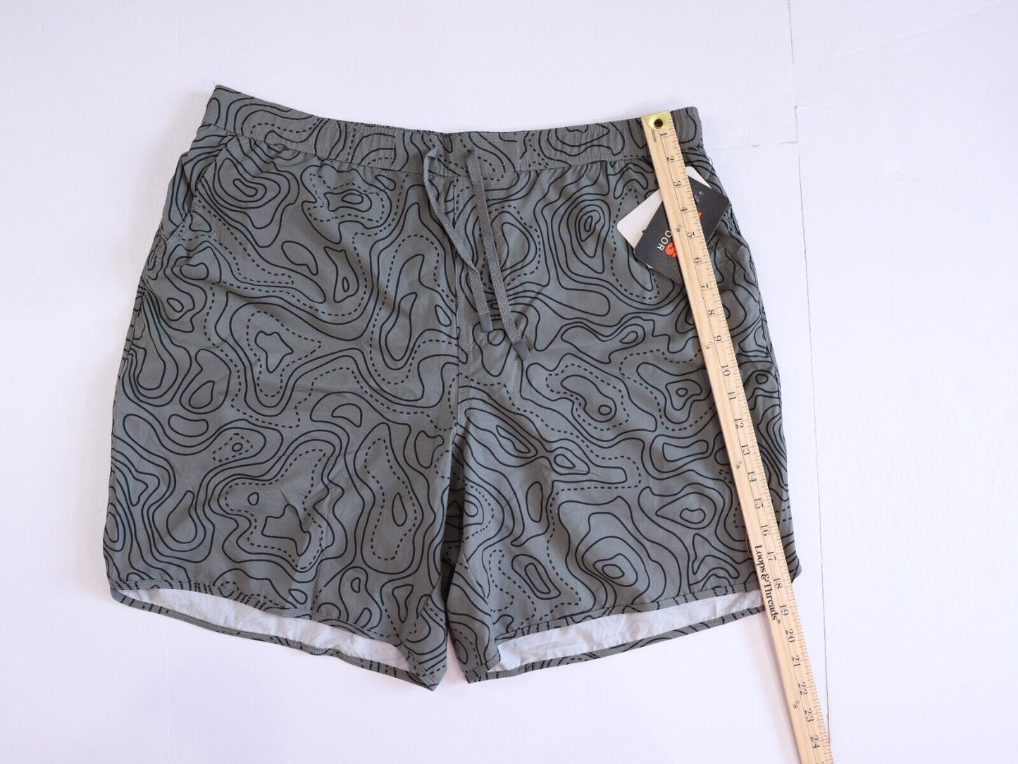Bass Outdoor B Cool BLK/Silver Shorts Men's Size XL