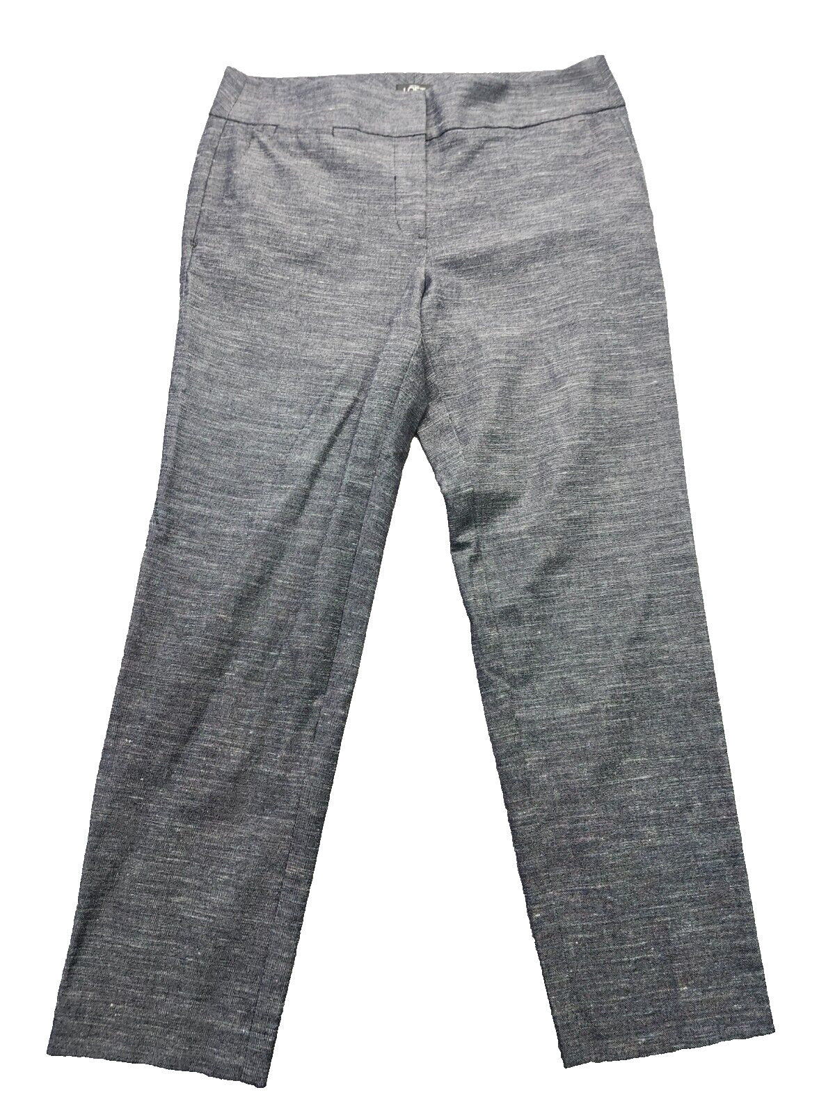Ann Taylor Loft Herringbone Marisa Pants womens size 8