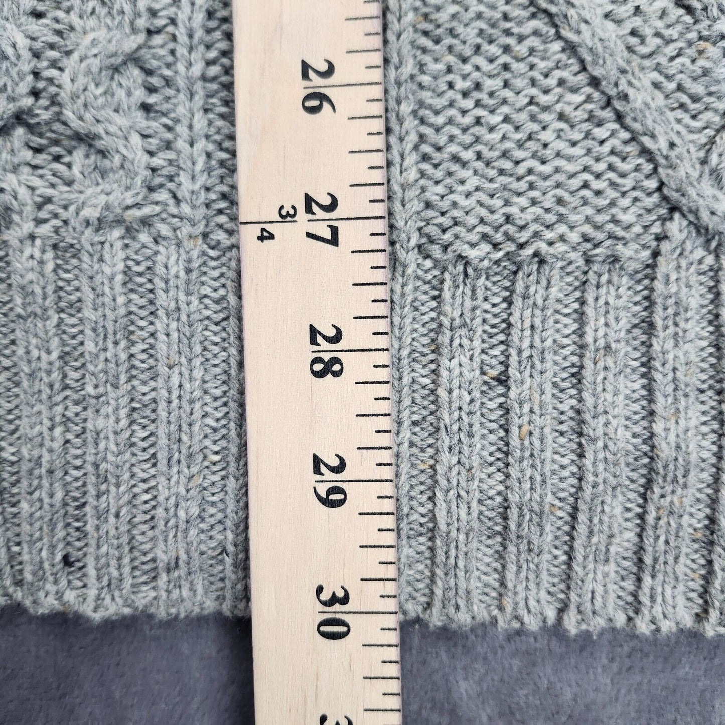 American Eagle Outfitters Acrylic Sweaters for Men Grey and Black Colorblock XLT