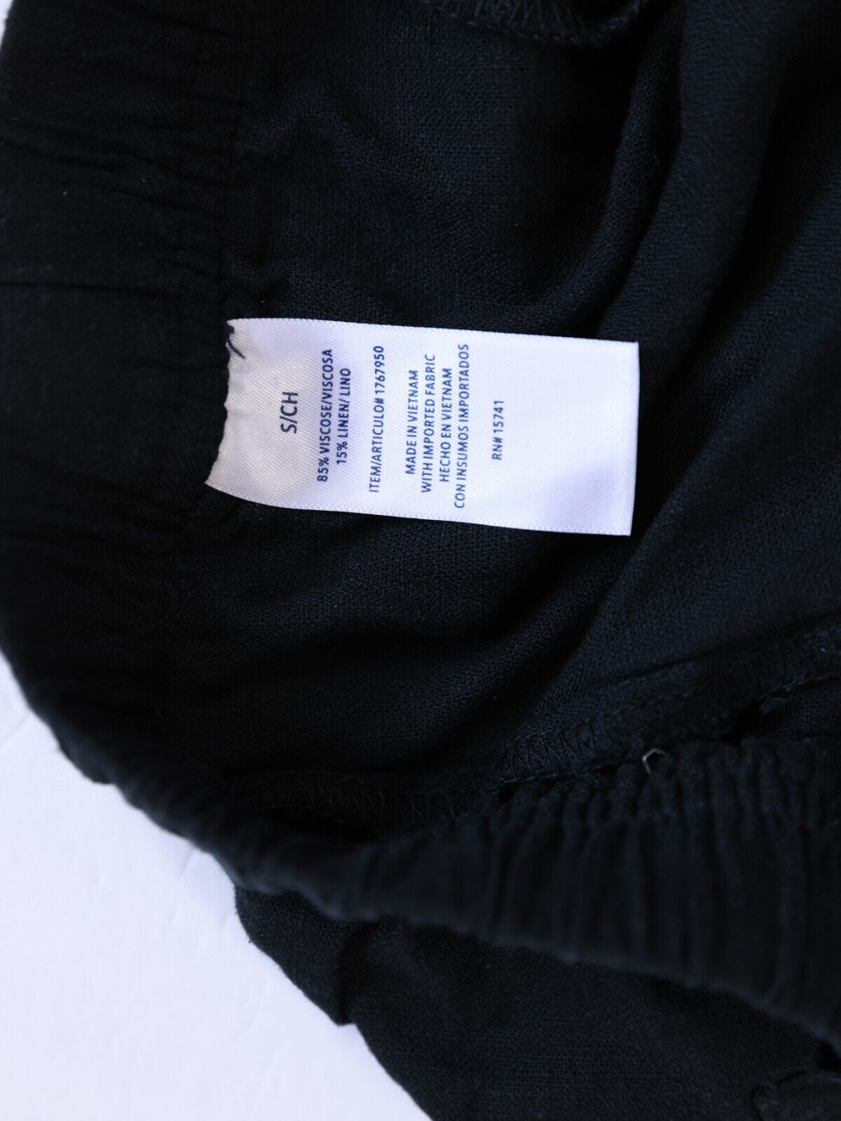 NWT Slendid 100% viscose womens black pants size small