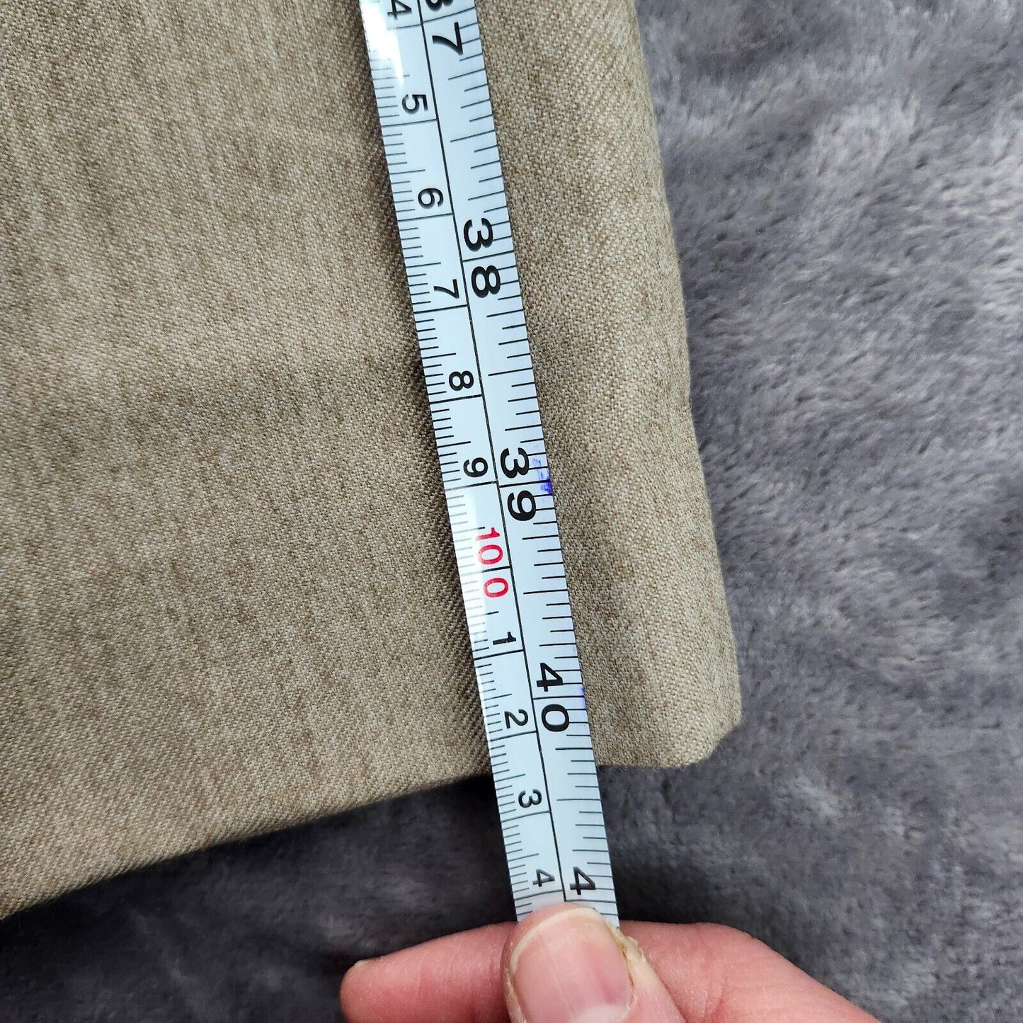 Tayion By Montee Holland Mens Classic-Fit Wool-Blend Dress Pants 36W x 30L NWT