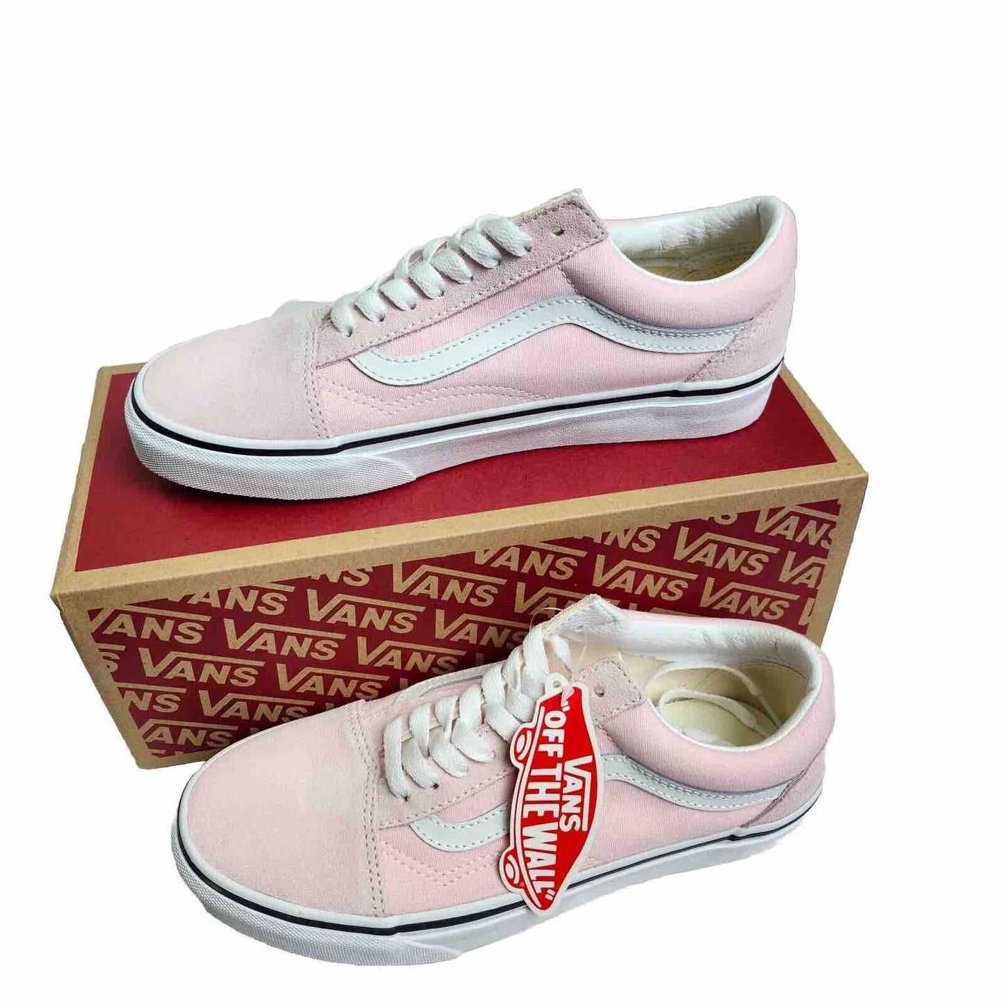 Original VANS Old Skool Low Pink size mens 6.5 womens 8.0 New In Box