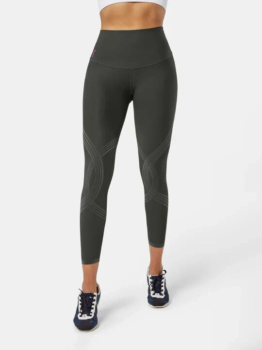 Fanka Dark Gray Lift and Curve Leggings (Reversible Wear) Medium